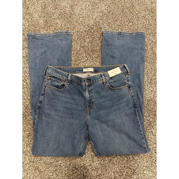 Abercrombie & Fitch Denim - Abercrombie & Fitch Jeans Womens 33 Long Blue Denim The Bootcut Mid Rise